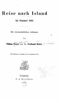 portada Reise nach Island im sommer 1860
