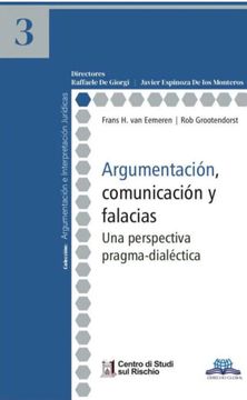 portada Argumentación, comunicación y falacias