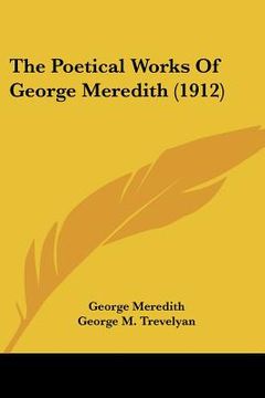 portada the poetical works of george meredith (1912) (en Inglés)