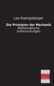 portada Die Prinzipien der Mechanik (en Alemán)