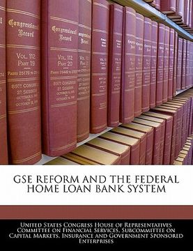 portada gse reform and the federal home loan bank system (en Inglés)