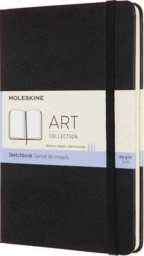 LIBRETA MOLESKINE DIBUJO NEGRO 11X18 CM BLANCA, Moleskine, Arte y diseño, Blocks y papel