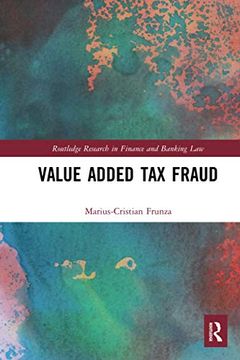 portada Value Added tax Fraud (Routledge Research in Finance and Banking Law) (en Inglés)