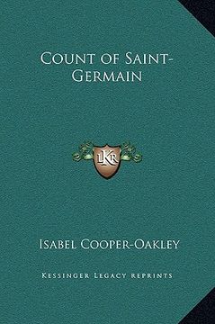 portada count of saint-germain (in English)