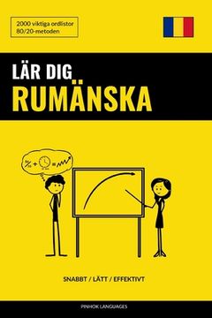 portada Lär dig Rumänska - Snabbt / Lätt / Effektivt: 2000 viktiga ordlistor (en Sueco)