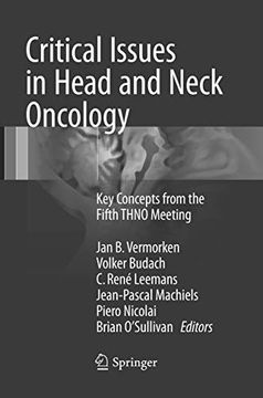 portada Critical Issues in Head and Neck Oncology: Key Concepts from the Fifth Thno Meeting (en Inglés)