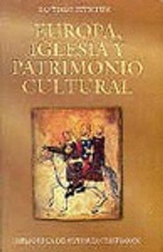portada europa, iglesia y patrimonio cultural. textos internacionales (in Spanish)