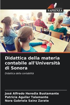 portada Didattica della materia contabile all'Università di Sonora (en Italiano)