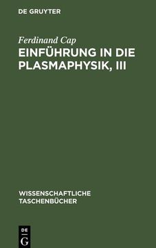 portada Einführung in die Plasmaphysik, iii (en Alemán)