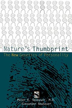 portada Nature's Thumbprint: The new Genetics of Personality (a Morningside Book) (en Inglés)
