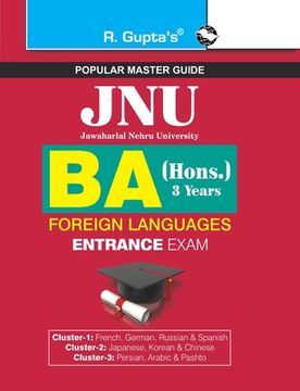 portada JNU BA (Hons.) in Foreign Languages Entrance Examination Guide (en Inglés)