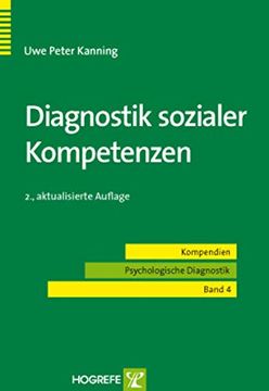 portada Diagnostik Sozialer Kompetenzen: Kompendien - Psychologische Diagnostik (in German)