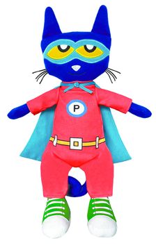 portada Merrymakers Pete the cat Super Pete Doll, 18-Inch, From Kimberly and James Dean'S Bestselling Children'S Book Series (en Inglés)