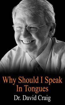 portada Why Should I Speak In Tongues (en Inglés)
