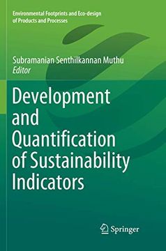 portada Development and Quantification of Sustainability Indicators (en Inglés)