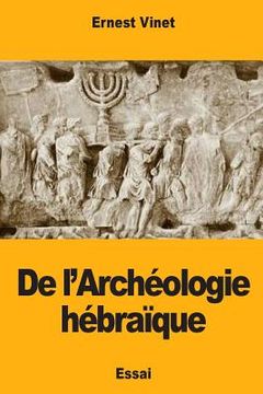 portada De l'Archéologie hébraïque (en Francés)