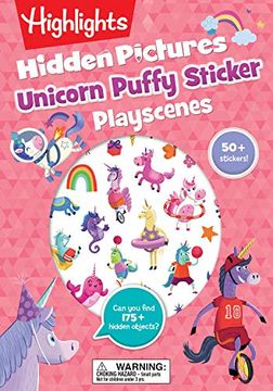 portada Unicorn Puffy Sticker Playscenes