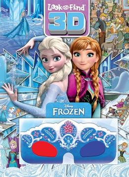 portada Disney Frozen: Look and Find 3d (in English)