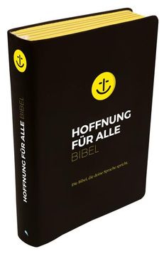 portada Hoffnung für Alle. Die Bibel - "Black Hope Edition" Großformat mit Loch-Stanzung (en Alemán)
