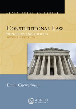 portada Aspen Treatise for Constitutional Law: Principles and Polices (en Inglés)
