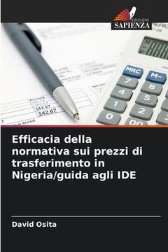 portada Efficacia della normativa sui prezzi di trasferimento in Nigeria/guida agli IDE (en Italiano)