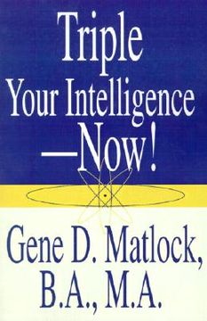 portada triple your intelligence--now! (en Inglés)