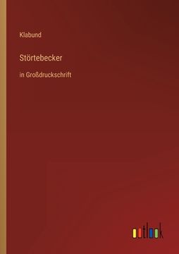 portada Störtebecker: in Großdruckschrift (in German)