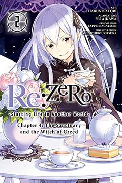 portada Re: Zero -Starting Life in Another World-, Chapter 4: The Sanctuary and the Witch of Greed, Vol. 2 