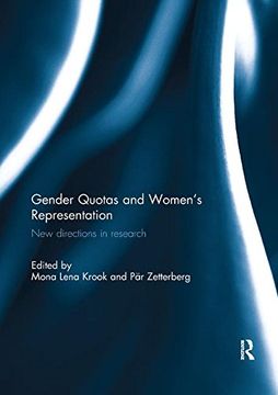 portada Gender Quotas and Women's Representation: New Directions in Research (en Inglés)