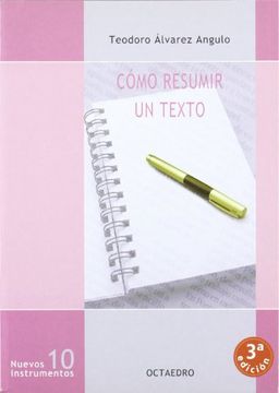 portada Cómo Resumir un Texto (Nuevos Instrumentos) (in Spanish)