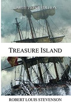 portada Treasure Island - Large Print Edition (in English)