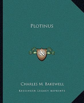 portada plotinus (in English)