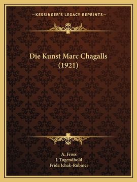 portada Die Kunst Marc Chagalls (1921) (in German)