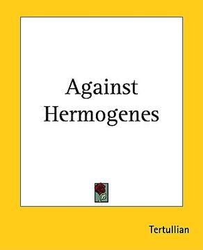 portada against hermogenes (en Inglés)