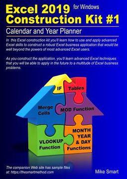 portada Excel 2019 Construction Kit #1: Calendar and Year Planner (en Inglés)
