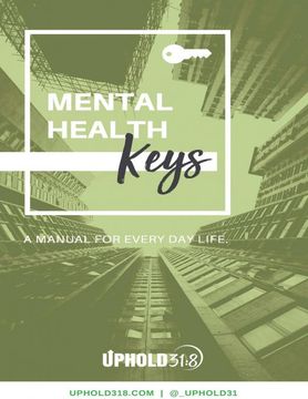 portada Mental Health Keys: A Manual for Every day Life. (in English)