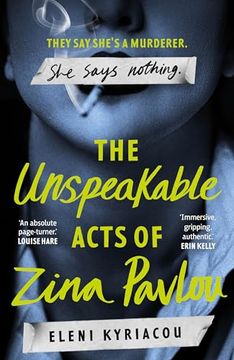 portada The Unspeakable Acts of Zina Pavlou (en Inglés)