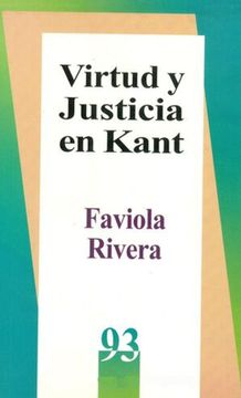 portada Virtud y Justicia en Kant