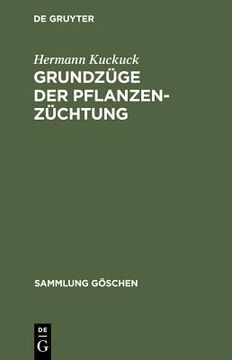 portada Grundzüge der Pflanzenzüchtung (en Alemán)