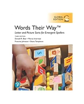 portada Words Their way Letter and Picture Sorts for Emergent Spellers, Global Edition 