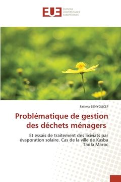 portada Problématique de gestion des déchets ménagers (en Francés)