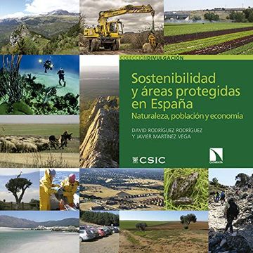 portada Sostenibilidad y Áreas Protegidas en España: Naturaleza, Población y Economía (Divulgación) (in Spanish)