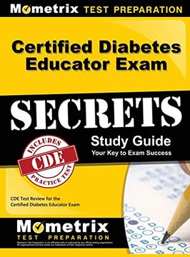 portada Certified Diabetes Educator Exam Secrets, Study Guide: Cde Test Review for the Certified Diabetes Educator Exam (en Inglés)