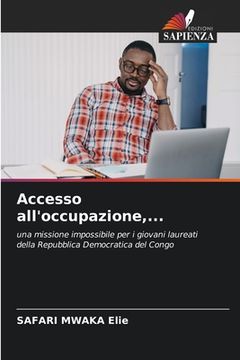 portada Accesso all'occupazione, ... (en Italiano)