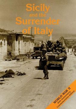 portada Sicily and the Surrender of Italy (en Inglés)