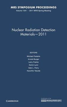 portada nuclear radiation detection materials 2011 (in English)