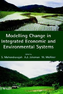 portada modelling change in integrated economic and environmental systems (en Inglés)