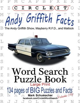 portada Circle It, Andy Griffith Facts, Word Search, Puzzle Book (en Inglés)