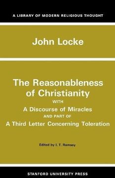 portada The Reasonableness of Christianity, and a Discourse of Miracles (Library of Modern Religious Thought) (en Inglés)