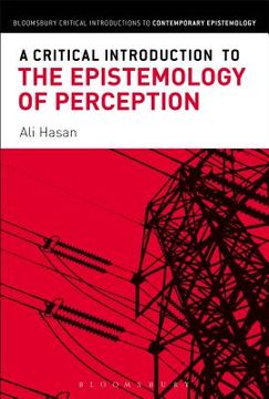 portada A Critical Introduction to the Epistemology of Perception (en Inglés)